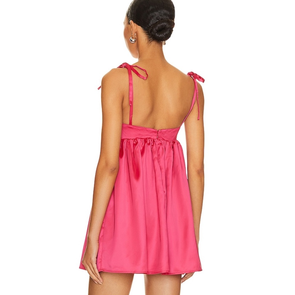 LOVERS + FRIENDS SATIN DRESS